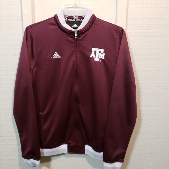 adidas Jackets & Blazers - Adidas | Texas A&M Ribbed Track Jacket
